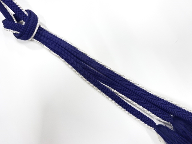 正絹　手組帯締め